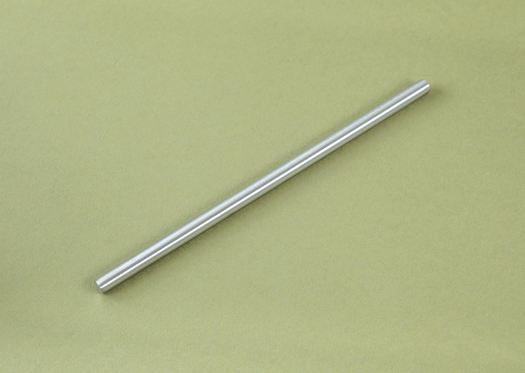 1/4" Brushed Stainless Steel Rail Sample
