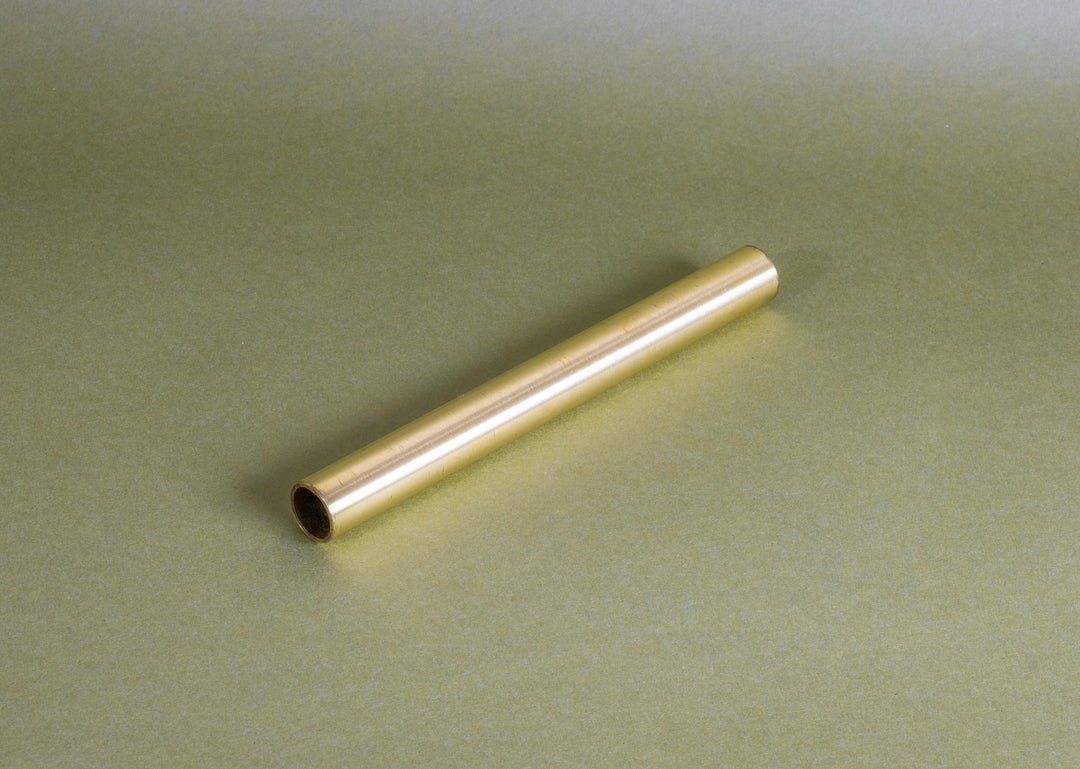 5/8" Brushed Brass Tube Sample