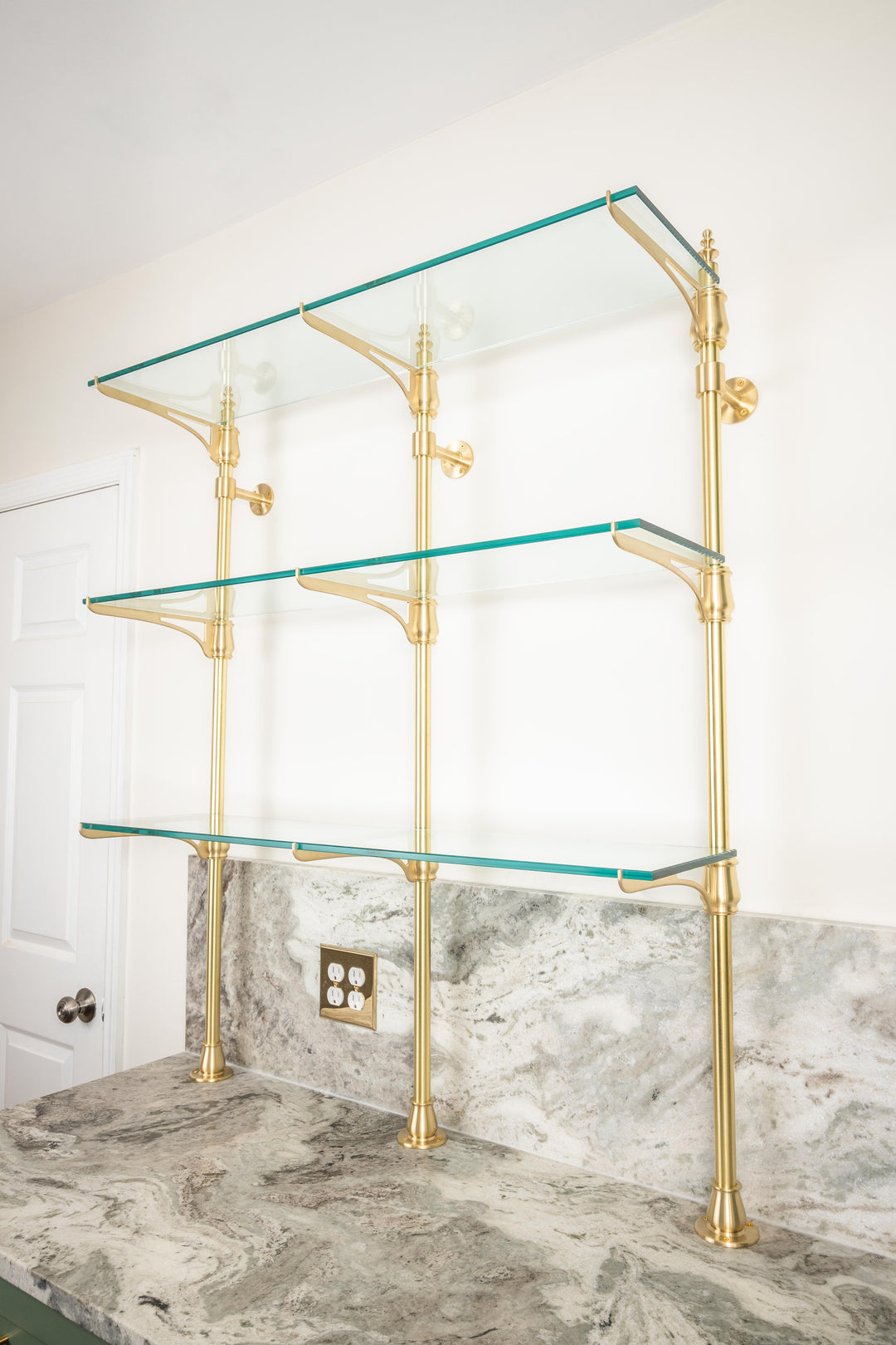 The Gilded Cantilever Shelf Arm