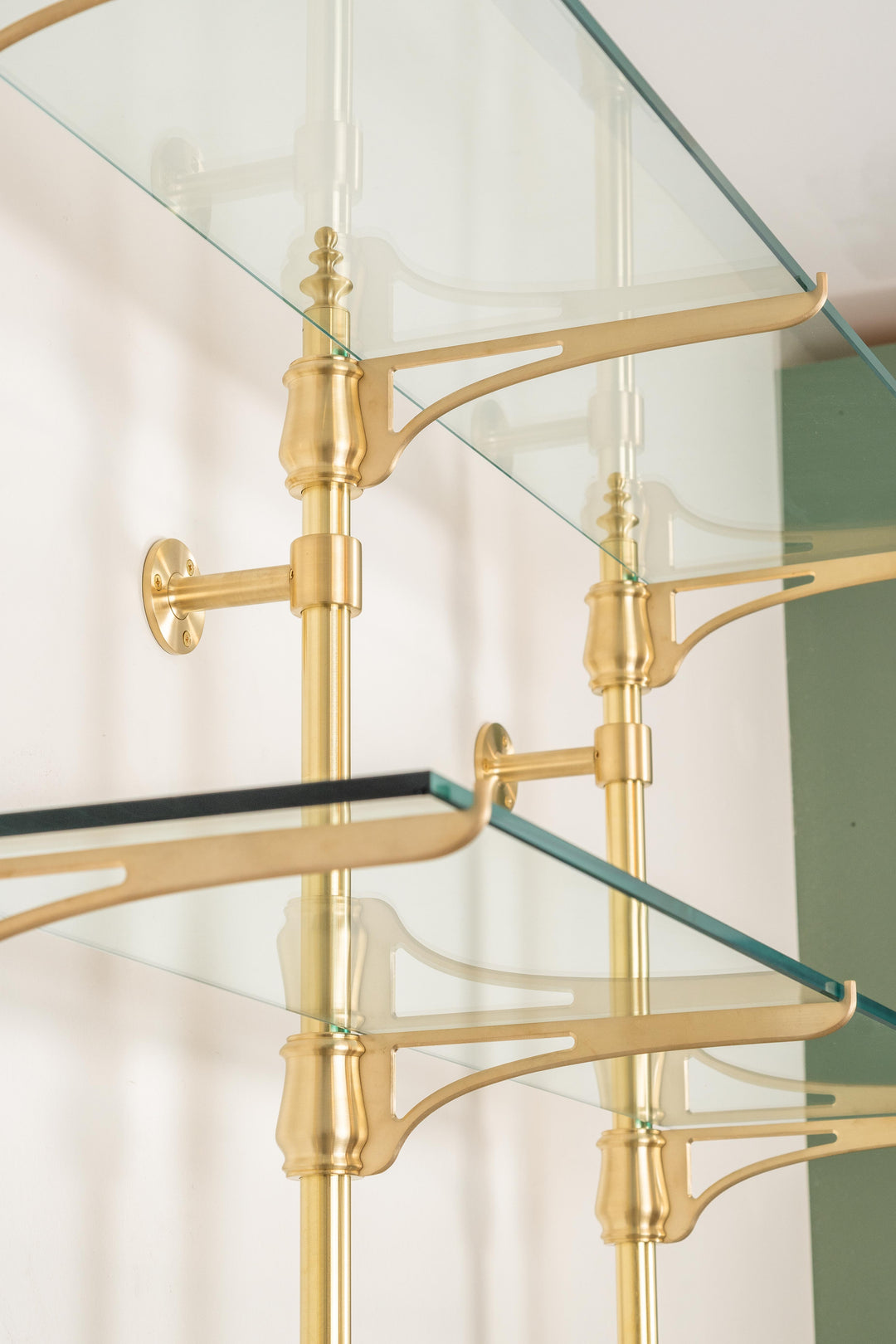 The Gilded Cantilever Shelf Arm