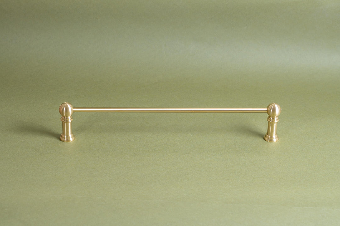 The Pawn Tipping Rail | Right End Post for 1/4" rod