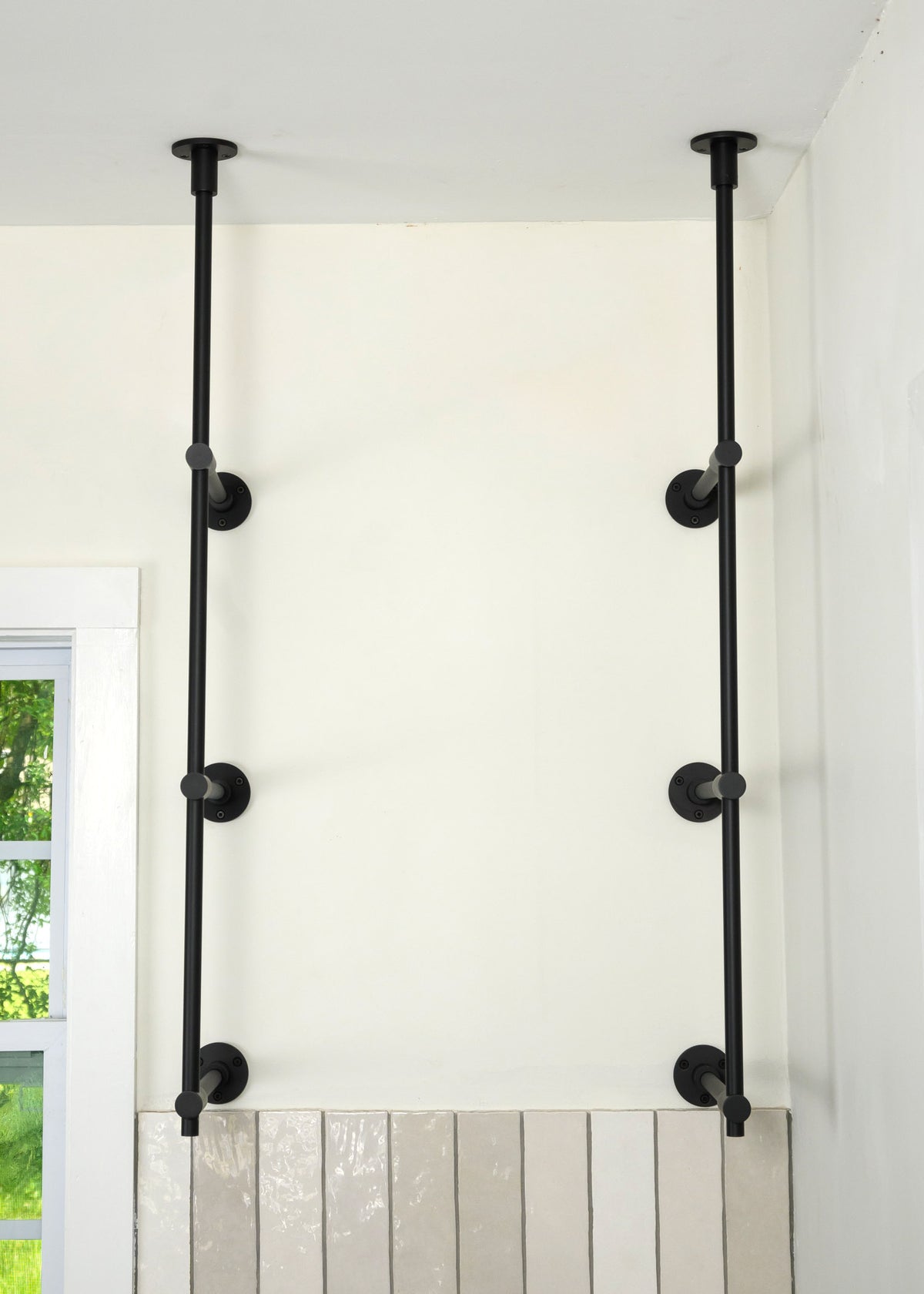 The Origin | 1 Bay Standard Shelving Unit – Brass Hardware