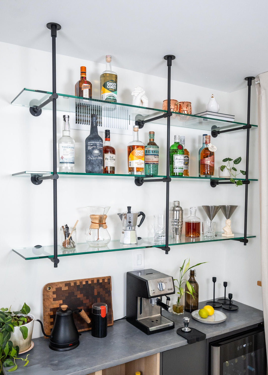 The Origin 2 Bay Standard Shelving Unit