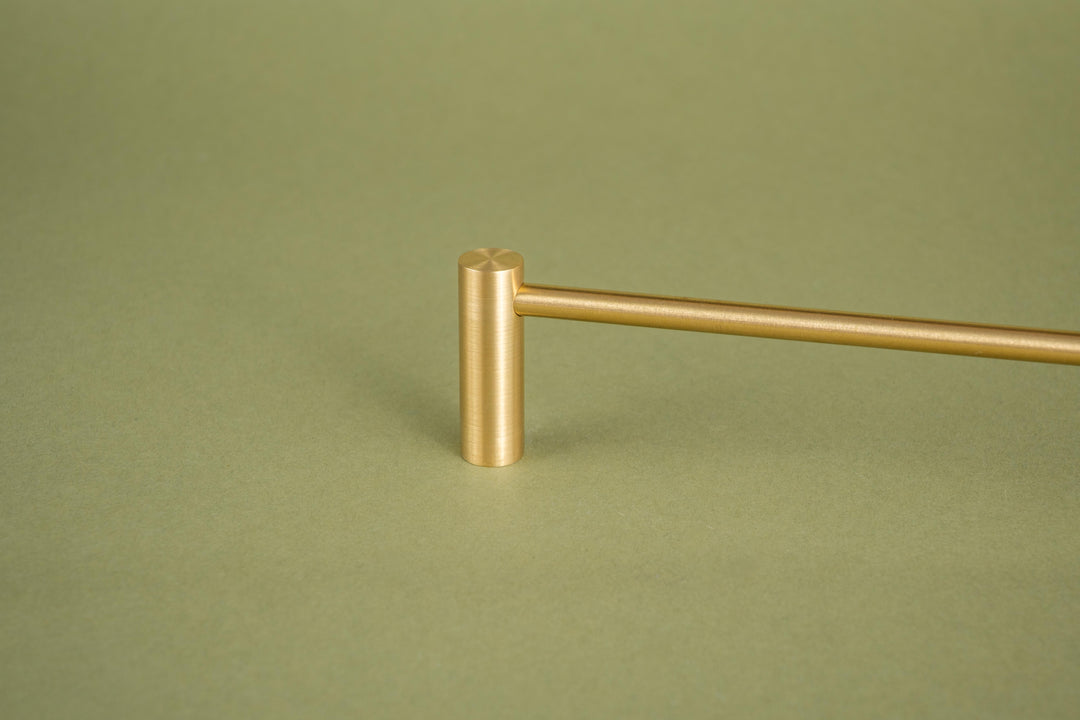 The Origin Tipping Rail | Left End Post for 1/4" rail