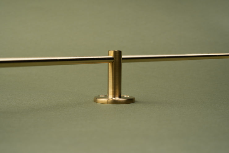 The Origin Tipping Rail Pass-Through Post for 1/4" rod